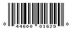 UPC barcode number 044600016290
