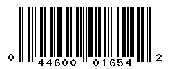 UPC barcode number 044600016542