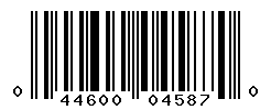 UPC barcode number 044600045870