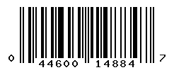 UPC barcode 044600148847