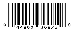 UPC barcode number 044600306759
