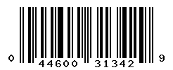 UPC barcode number 044600313429