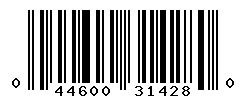 UPC barcode number 044600314280