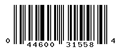 UPC barcode number 044600315584