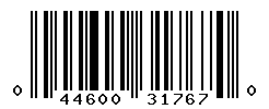 UPC barcode number 044600317670