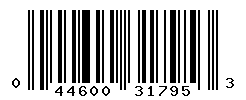 UPC barcode number 044600317953