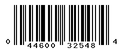 UPC barcode number 044600325484