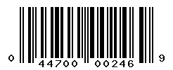 upc 044700002469 barcode image