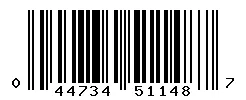 044734511487 barcode