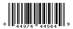 upc 044974445849 barcode image