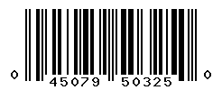 UPC barcode number 045079503250