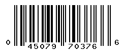 UPC barcode number 045079703766