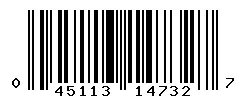 UPC barcode 045113147327