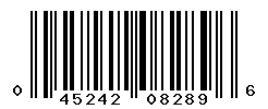 UPC barcode number 045242082896