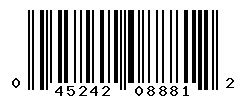 UPC barcode number 045242088812