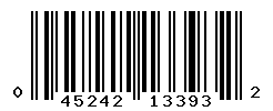 UPC barcode number 045242133932