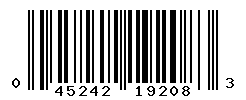 UPC barcode number 045242192083