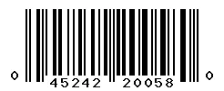045242200580 barcode