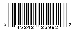 UPC barcode number 045242239627