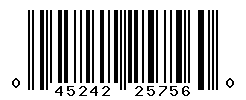 UPC barcode number 045242257560