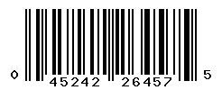UPC barcode number 045242264575