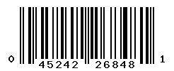 UPC barcode number 045242268481