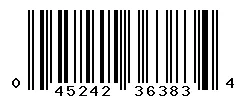 045242363834 barcode