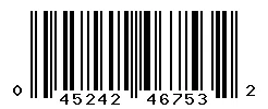 UPC barcode 045242467532