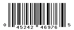 UPC 045242469765 barcode image