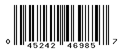 UPC barcode 045242469857