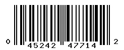 045242477142 barcode