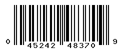 UPC barcode number 045242483709