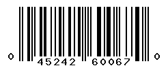 upc 045242600670 barcode image