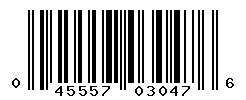 upc 045557030476 barcode image