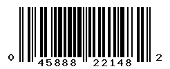 UPC barcode number 045888221482