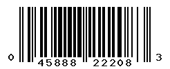 UPC barcode number 045888222083