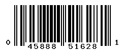 UPC 045888516281 barcode image