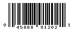UPC barcode number 045888912021