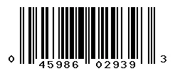 045986029393 barcode