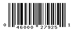 UPC barcode 046000279251