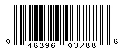 UPC barcode 046396037886