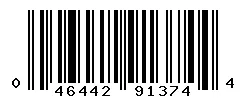 UPC barcode 046442913744