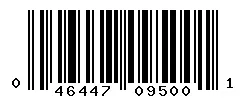 046447095001 barcode
