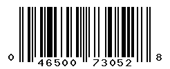 UPC barcode number 046500730528