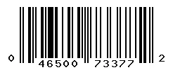 UPC 046500733772 barcode image