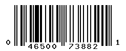 UPC barcode number 046500738821