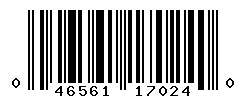 UPC barcode number 046561170240