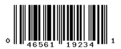 UPC barcode number 046561192341