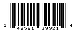 UPC barcode number 046561399214