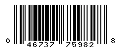 UPC barcode 046737759828